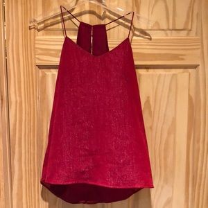 Beautiful Sparkle Red Tank
